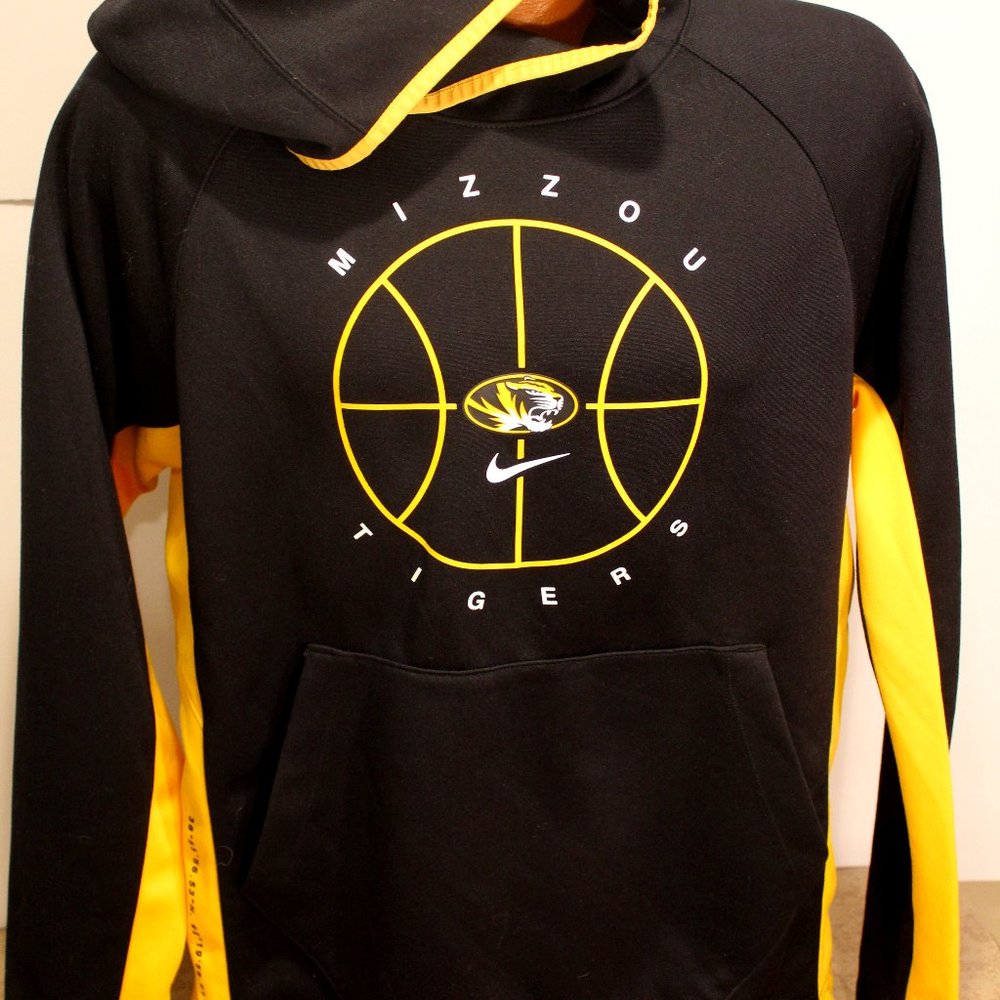 Mizzou Hoodie Adult Size S Nike Dri-Fit